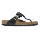 Birkenstock Gizeh Flower sort læder
