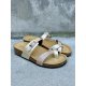 Bella S23608 sandal i champagne glitter