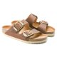 Birkenstock Arizona BRED Big Buckle Oiled Leather Cognac