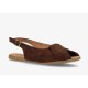 Shoedesign Vida i brun ruskind