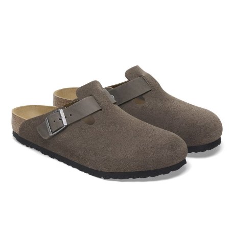 Birkenstock Boston HERRE Concrete Gray