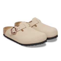 Birkenstock Boston Kids Flower Buckle sandcastle