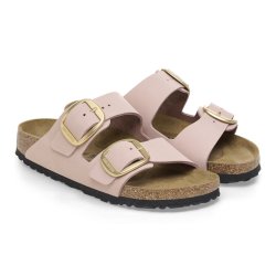 Birkenstock Arizona Big Buckle Nubuk Soft Pink
