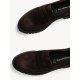 Tamaris 24300 loafer i mørkebrun ruskind