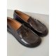 Billi Bi B1125 loafer i mørkebrun lakskind