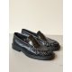 Wonders B-9170 loafer i glat sort skind