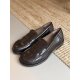 Wonders A-4620 Loafer i mørkebrun crocoskind