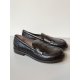 Wonders A-4620 Loafer i mørkebrun crocoskind