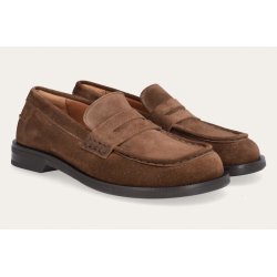 Billi Bi B1125 Loafer i lysebrun ruskind
