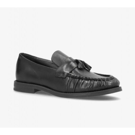 Phenumb Whisper loafer i sort skind