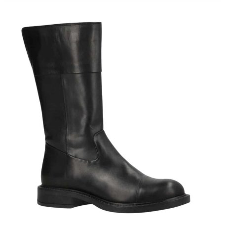 Shoedesign Danina 3/4 lang støvle i sort skind
