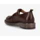 Shoedesign Moala Mary Jane loafer i mørkebrun skind