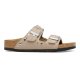 Birkenstock Arizona Rivet Border Kids Gray Taupe