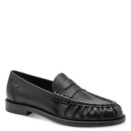 Tamaris 24251 loafer i sort skind