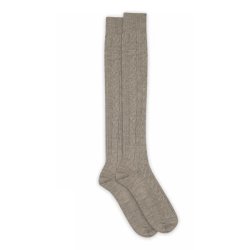 MP 69510 knæ lange strømper i beige