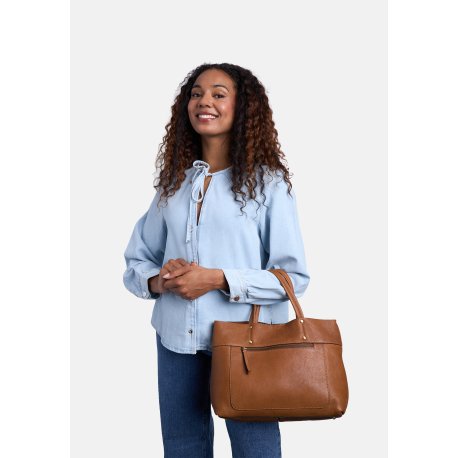 RE:DESIGNED Taske Sofie Small i tan