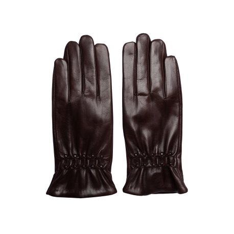 RE:DESIGNED handske Lara i brun skind