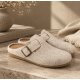 Bella Moda BL253-030 sutsko med spænde i lys creme