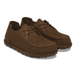 Birkenstock Utti Lace mørkebrun ruskind