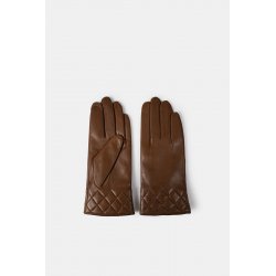 RE:DESIGNED Barra skindhandske i cognac