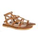 Wonders A-7922 sandal i cognac skind med remme