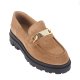 Pavement Liliana loafer i taupe ruskind